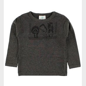 En Fant Bluse - Brunmeleret