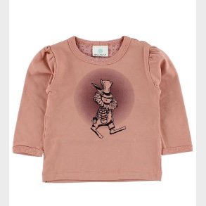 En Fant Bluse - Gl. Rosa m. Klovn