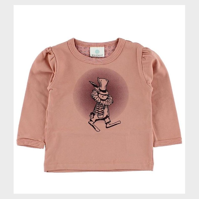 En Fant Bluse - Gl. Rosa m. Klovn