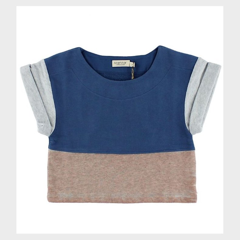 MarMar Crop Top - Tamara - Bl�/Gr�/Gl. Rosa