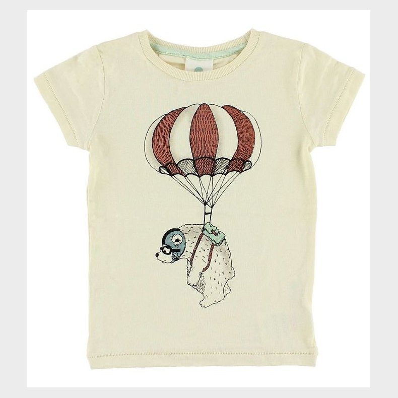 En Fant T-shirt - Creme m. Isbjrn