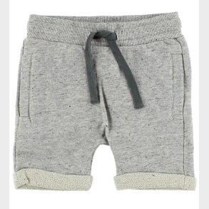 En Fant Shorts - Grmeleret m. Opsmg