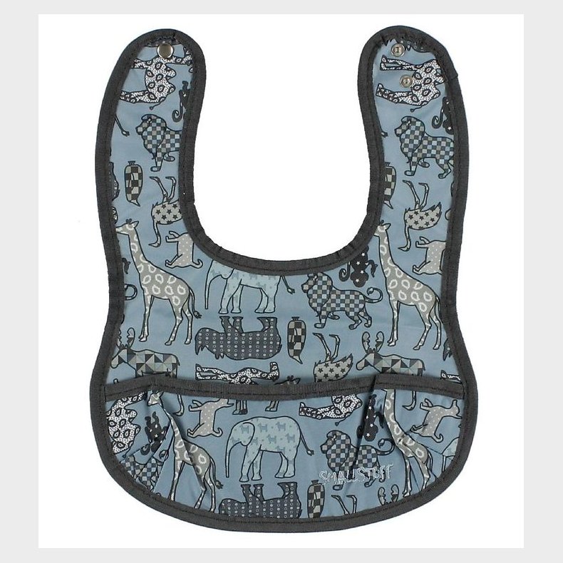 Smallstuff Hagesmk m. Lomme - Denim m. Dyr Small