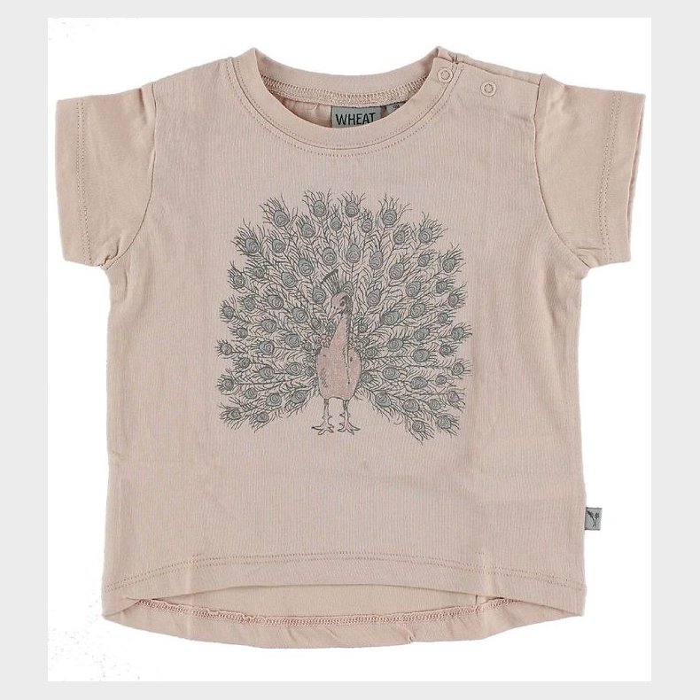 Wheat T-shirt - Powder m. Pfugl