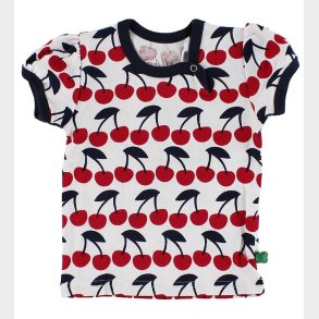 Freds World T-shirt - Hvid m. Kirsebr