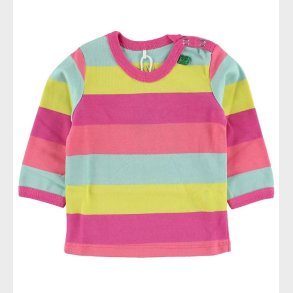 Freds World Bluse - Gul/Pink/Mint Stribet