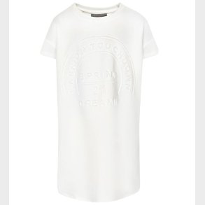 Creamie Kjole - Creme m. Vaffelprint