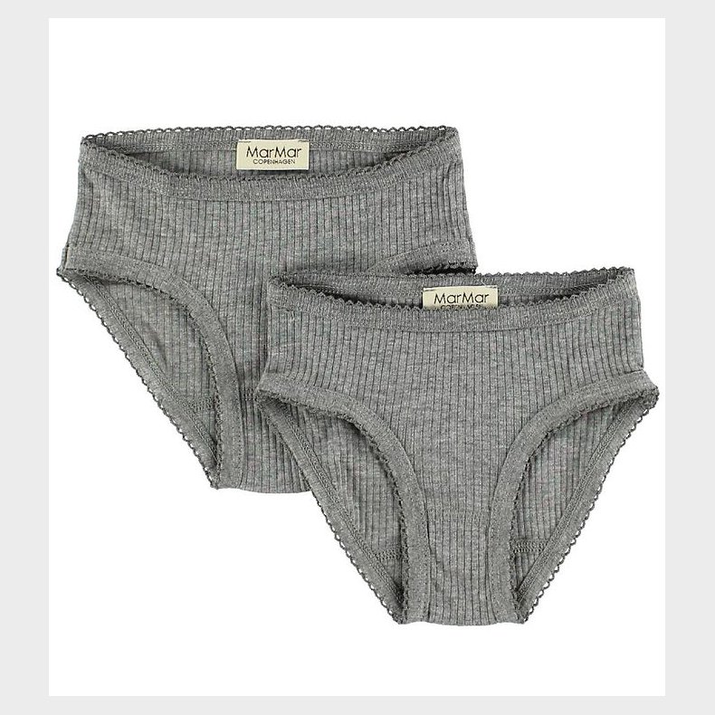 MarMar Trusser - 2-pak - Gr�meleret