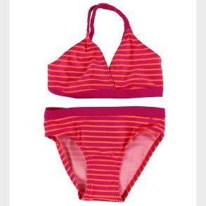 Color Kids Bikini - Vips - Pink/Orangestribet
