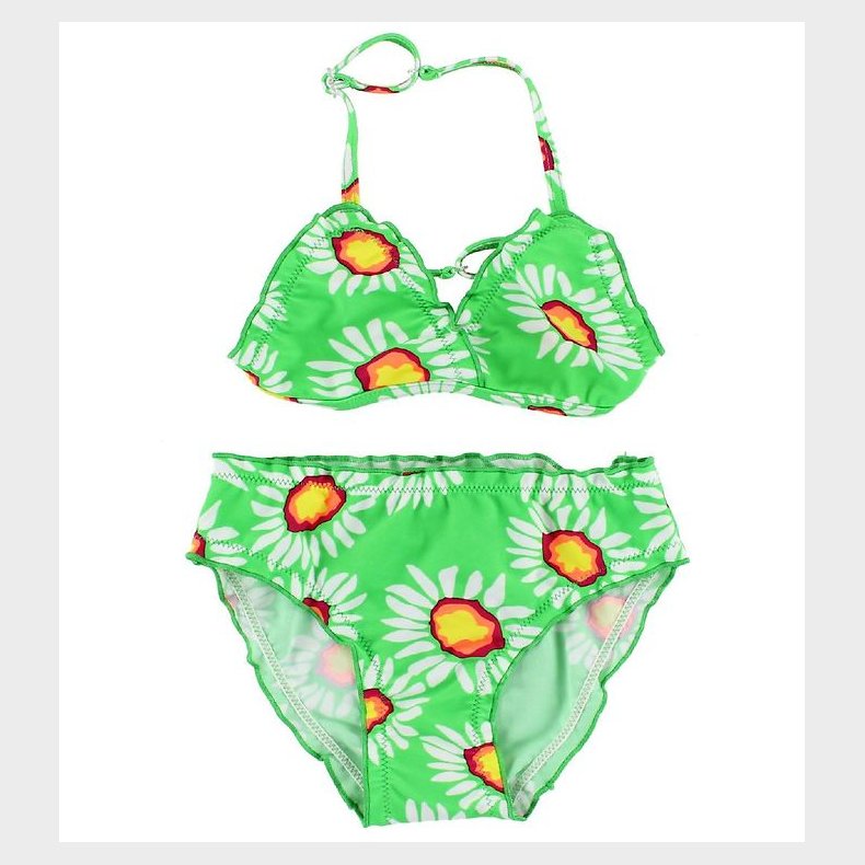 Color Kids Bikini - Vivi - Grn m. Blomster