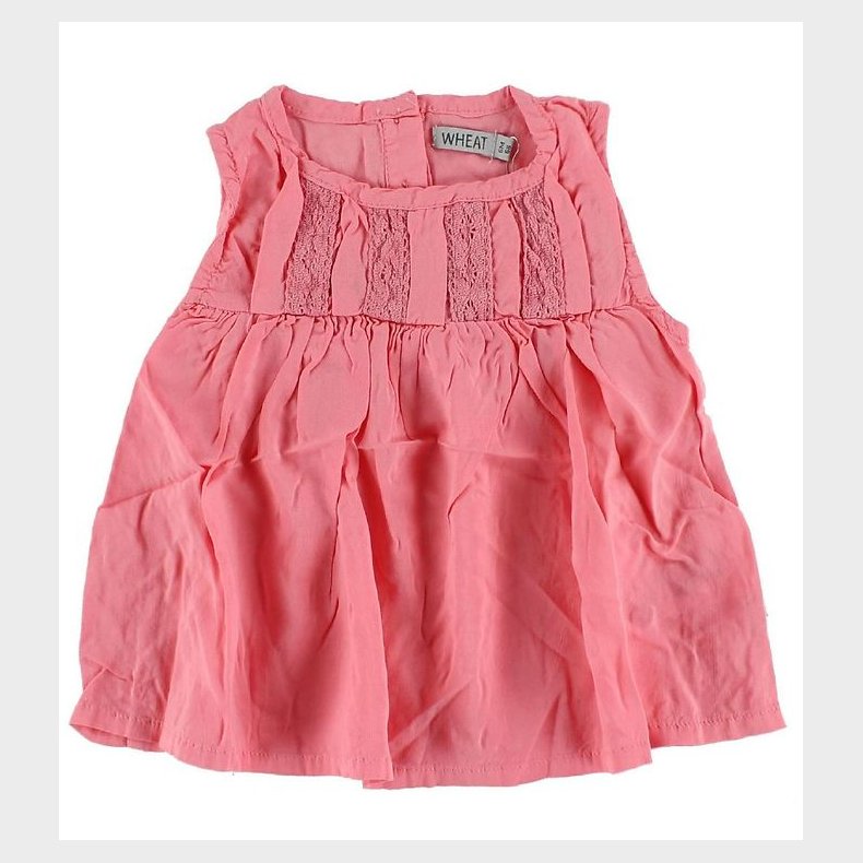 Wheat Top - Koral m. Blonder