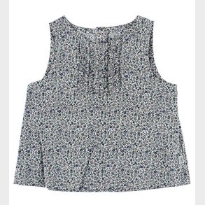 Wheat Top - Hvid m. Miniblomster