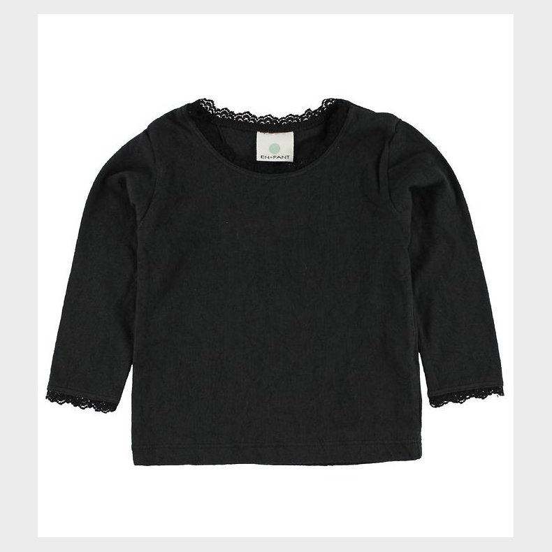 En Fant Bluse - Sort m. Hulmnster