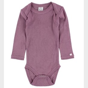 Smallstuff Body - L/ - Stvet Lilla m. Hulmnster