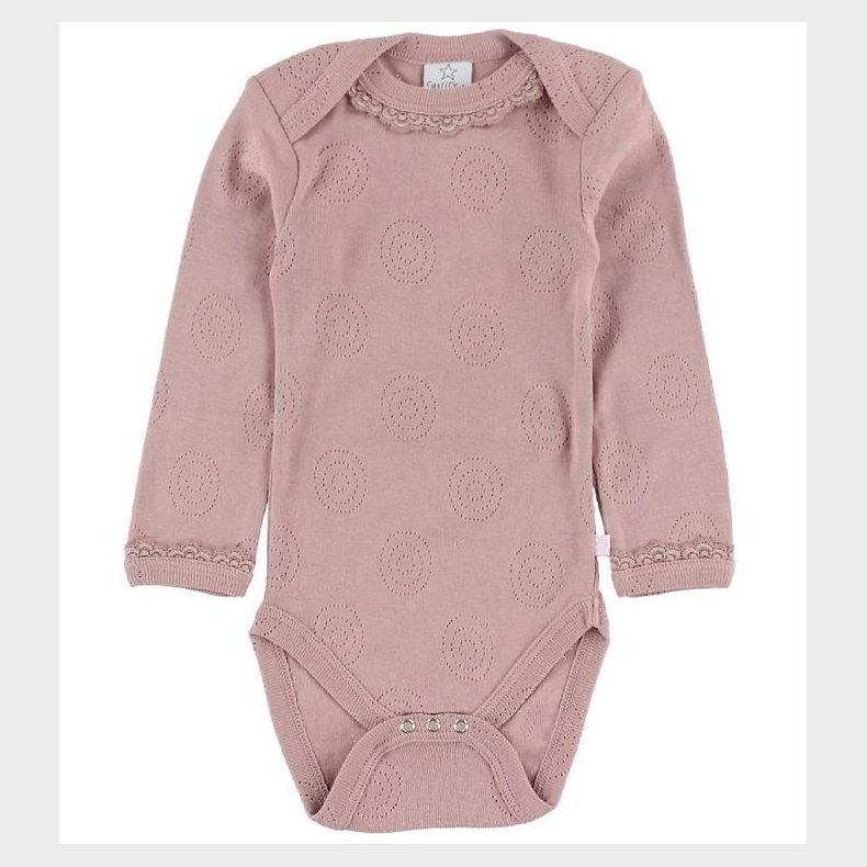 Smallstuff Body - L/ - Pudder m. Hulmnster/Blondekant