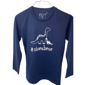 #Storebror T-Shirt L/S, Blue Navy - Storebror T-Shirt - Legekammeraten.dk