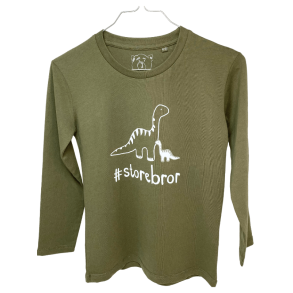 #Storebror T-Shirt L/S, New Army - Storebror T-Shirt - Legekammeraten.dk