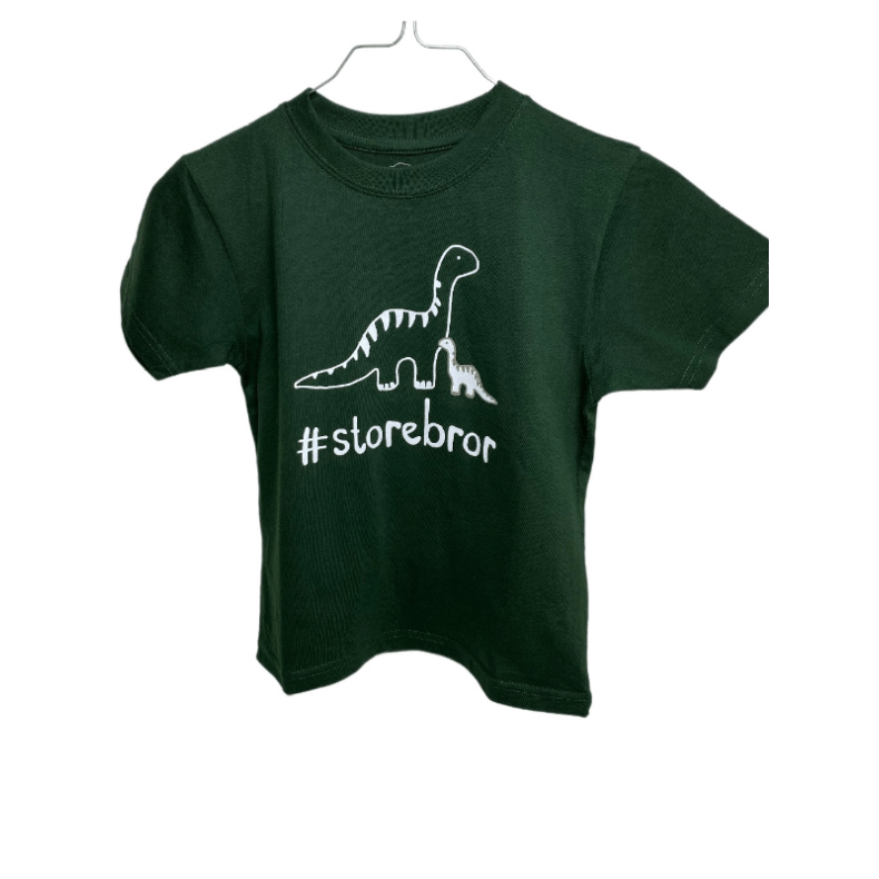 #Storebror T-shirt S/S Flaskegrn - Storebror T-Shirt - Legekammeraten.dk