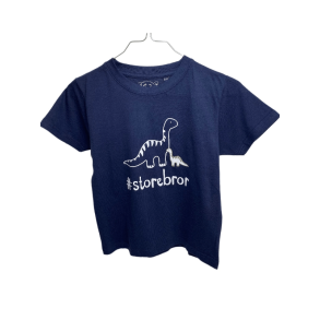 #Storebror T-Shirt S/S, Blue Navy - Legekammeraten.dk