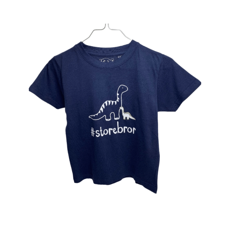 #Storebror T-Shirt S/S, Blue Navy - Legekammeraten.dk