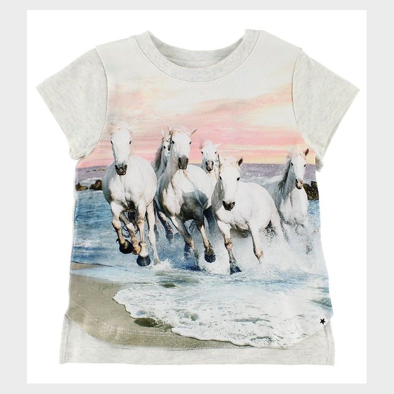 Molo T-Shirt - Erin - White Horses