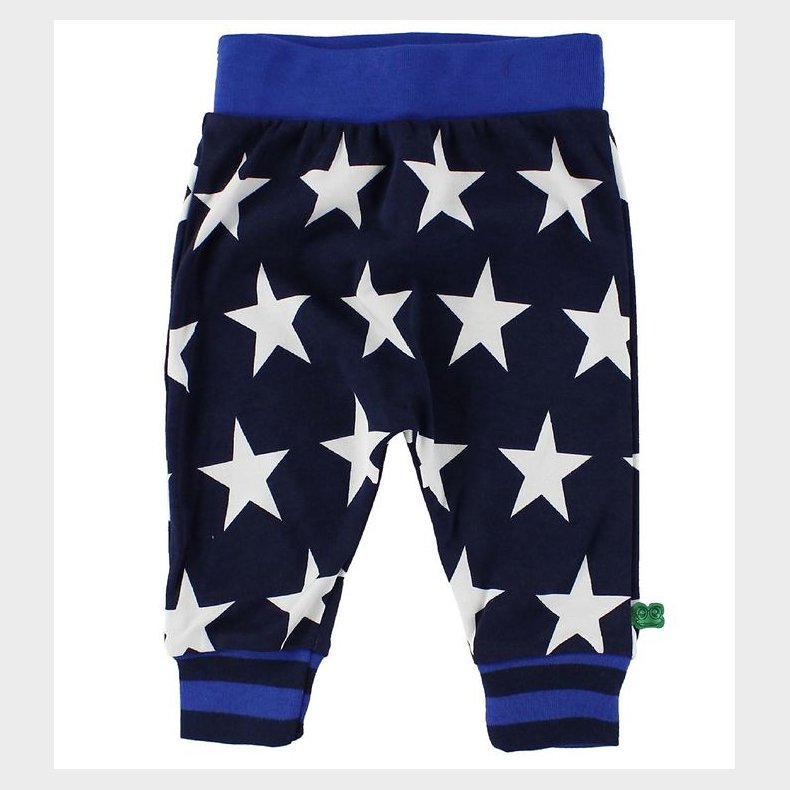Freds World Bomuldsbukser - Navy/Bl m. Stjerner