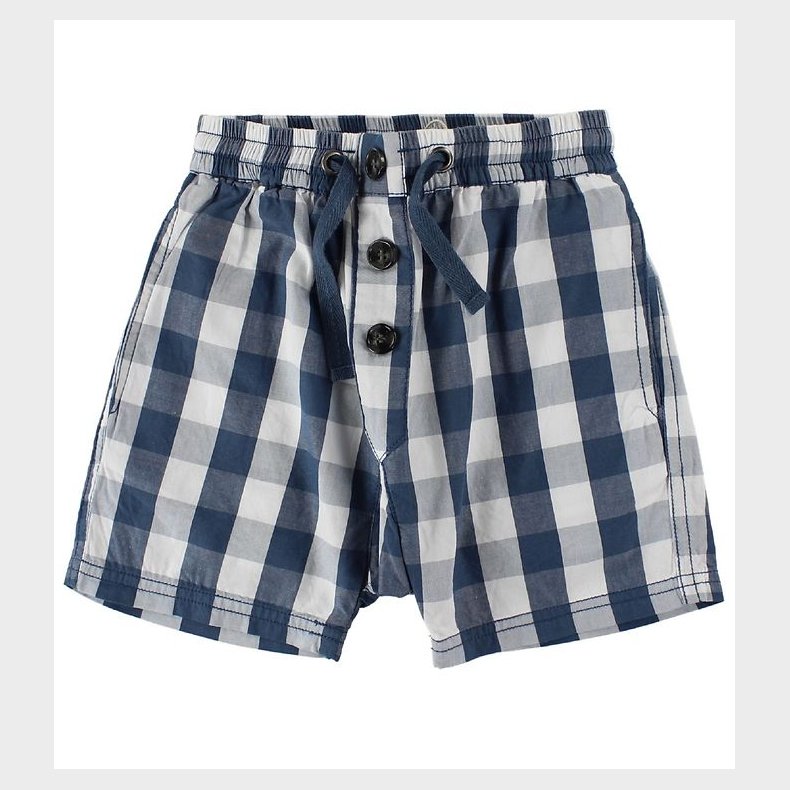 Wheat Shorts - Bl/Hvidternet