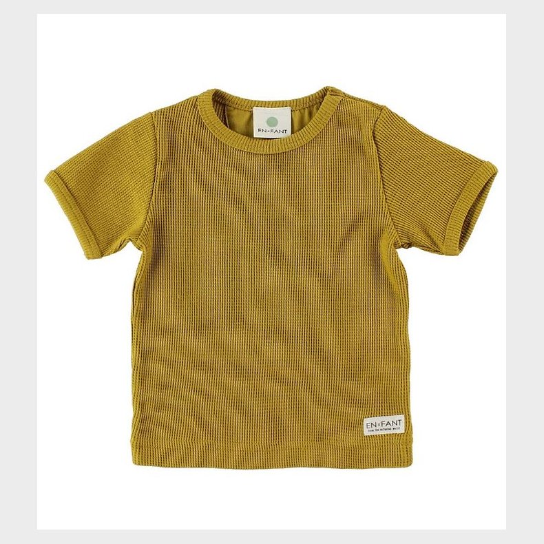 En Fant T-Shirt - Karrygul m. Hulmnster