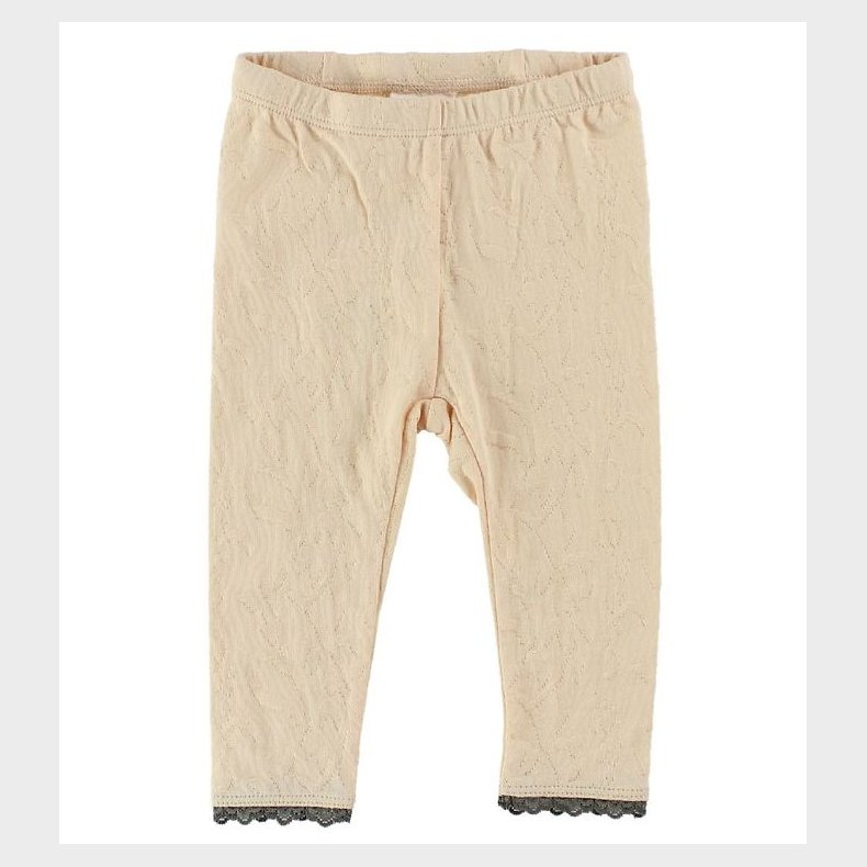 En Fant Leggings - Lys Fersken m. Hulm�nster