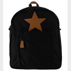 Smallstuff Brnehavetaske - Stor - Sort m. Stjerne