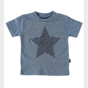 Fixoni T-Shirt - Blmeleret m. Stjerne