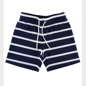 Petit Crabe Badeshorts - Alex - UV50+ - Navy/Hvidstribet