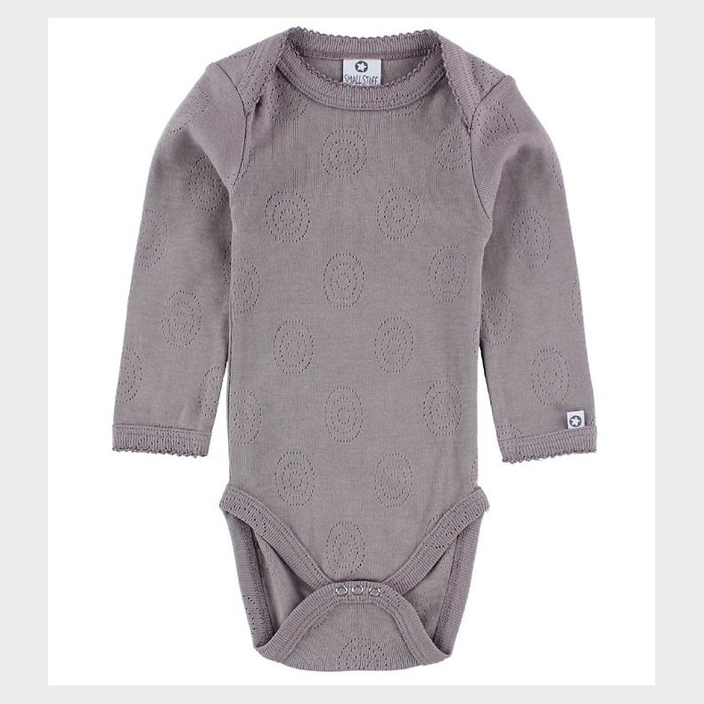 Smallstuff Body L/ - Stvet Lilla m. Hulmnster