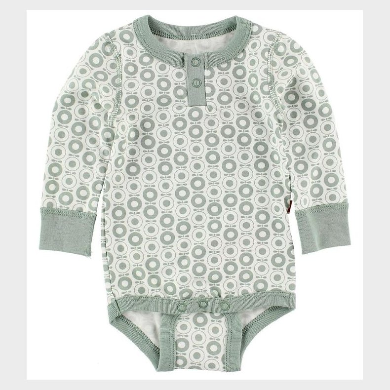 Katvig Classics Body - L/ - Hvid m. Stvet Grnne bler