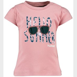 Hummel T-Shirt - HMLLoralai - Lyser�d m. Print