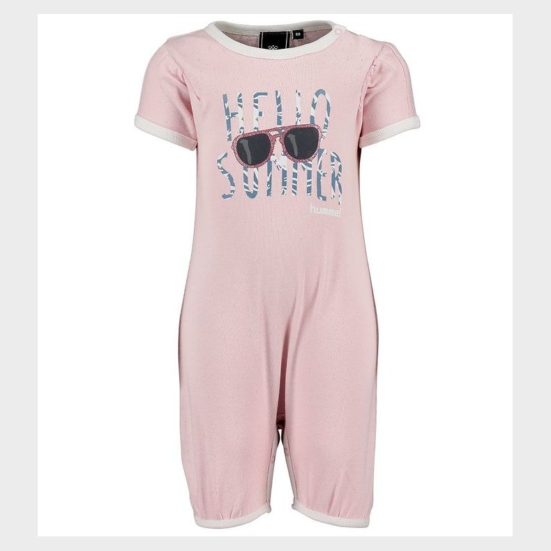 Hummel Sommerdragt - HMLLoralai - Lyserd m. Print