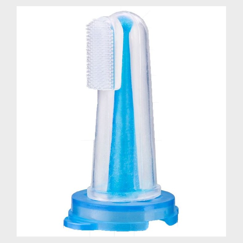 Reer Fingertandbrste m. Opbevaringsboks - Turkis