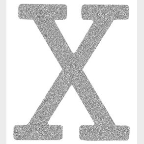 That's Mine Bogstav - X - Slv Glimmer