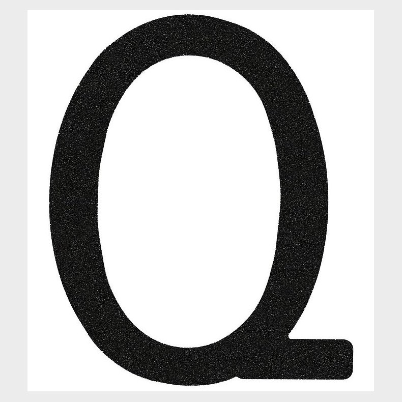 That's Mine Bogstav - Q - Sort Glimmer