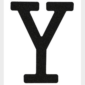 That's Mine Bogstav - Y - Sort Glimmer