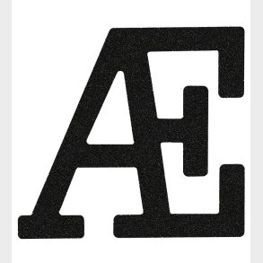 That's Mine Bogstav -  - Sort Glimmer