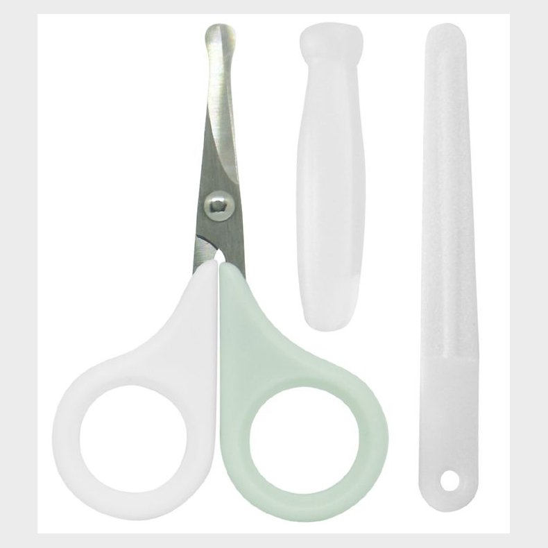 Oopsy Neglesaks m. Tilbehr - Bl/Hvid