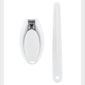 Oopsy Negleklipper m. Fil - Hvid