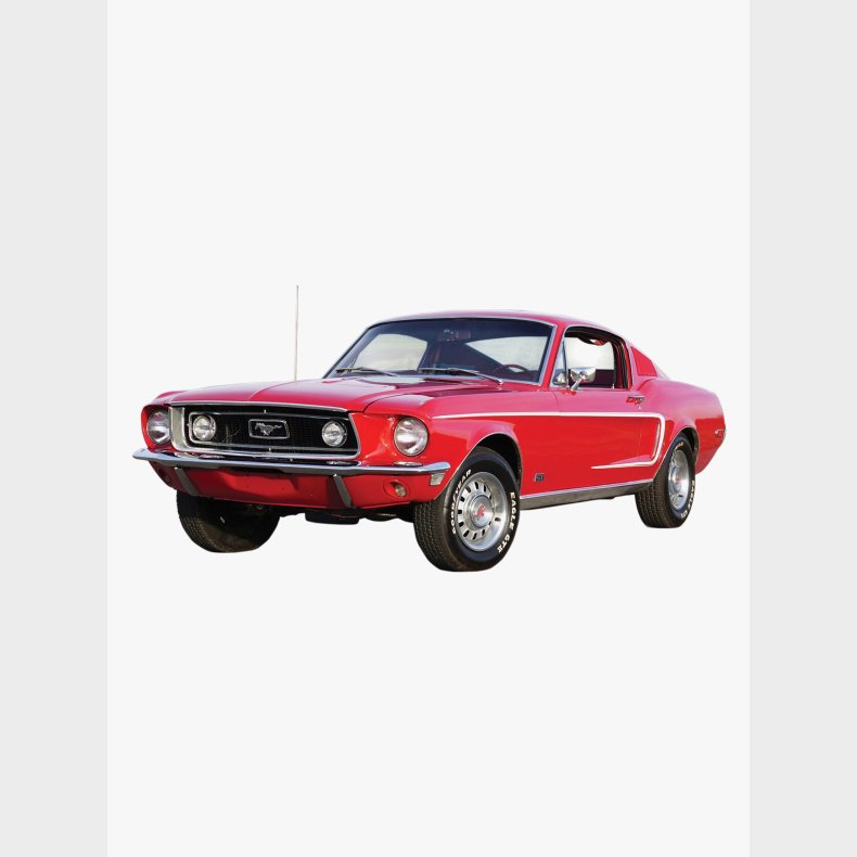 Airfix Quickbuild Modelbil Ford Mustang Gt 1968, El bil til brn