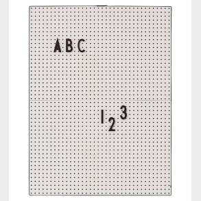 Design Letters Tavle - A4 - Gr