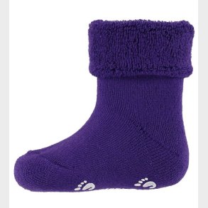 Fuzzies Gstrmper - Skridsikker Bund - Lilla