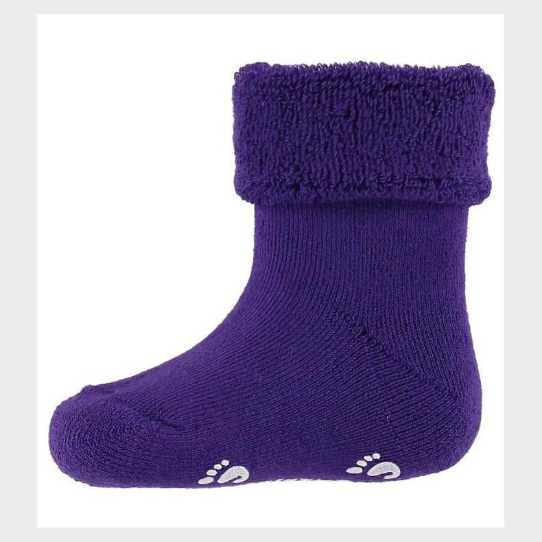 Fuzzies Gstrmper - Skridsikker Bund - Lilla