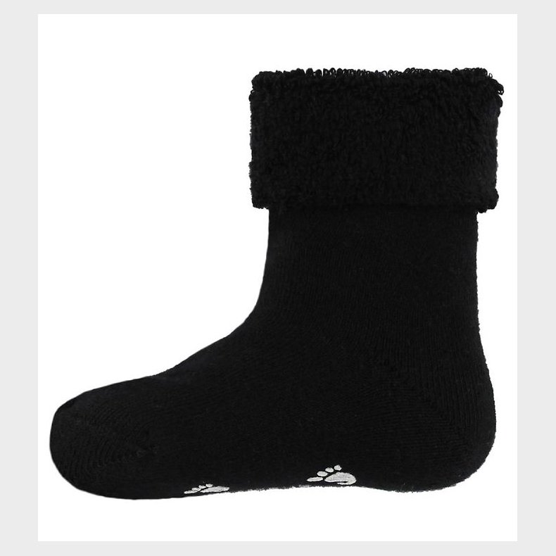 Fuzzies Gstrmper - Skridsikker Bund - Sort