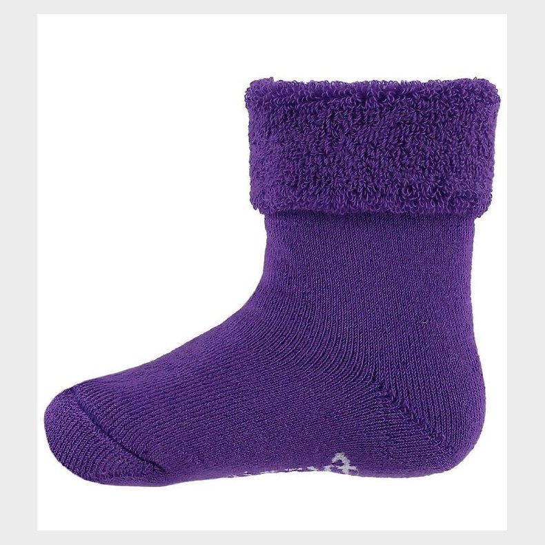 Fuzzies Frotte Strmper - Lilla