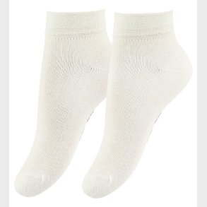 Fuzzies Ankelstrmper - 2-Pak - Hvid